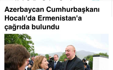 Azərbaycan Prezidentinin Xocalıya səfəri Türkiyə mətbuatında geniş işıqlandırılıb