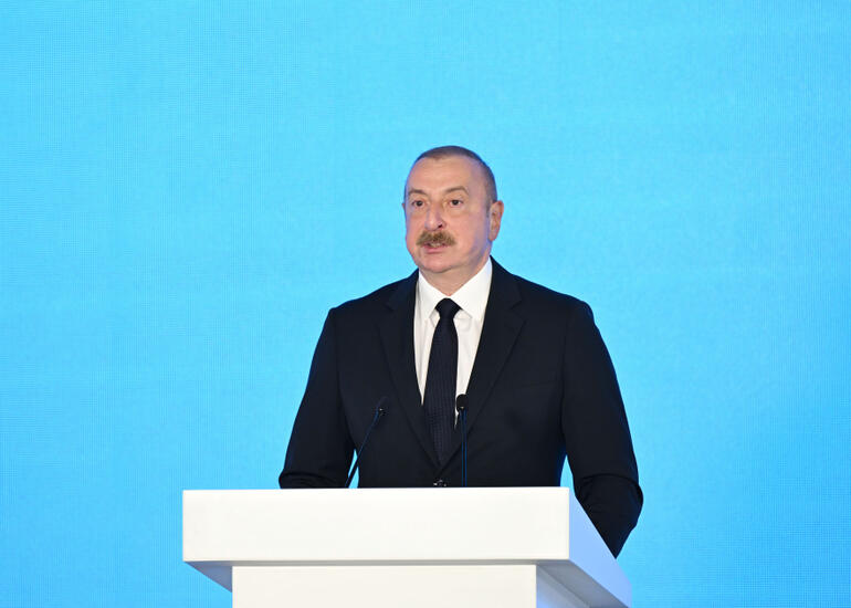 Azərbaycan Prezidenti: Qaz təchizatımızın coğrafiyası bundan sonra genişlənəcək
