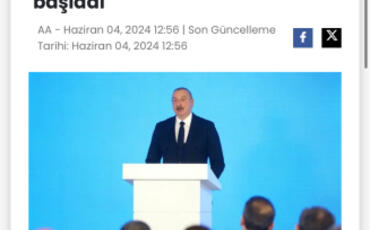 Prezident İlham Əliyevin Bakı Enerji Həftəsinin açılış mərasimindəki çıxışı xarici mediada geniş işıqlandırılıb