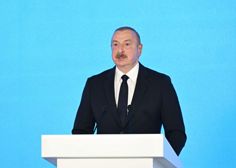 Qlobal məzmunlu çağırış - Prezident dünyaya bu mesajları verib