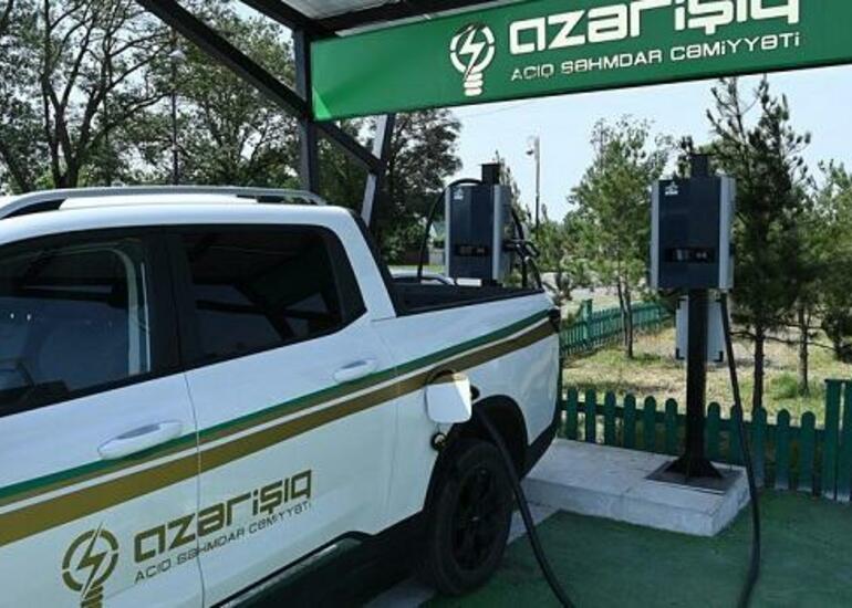 “Azərişıq” enerji doldurma məntəqələri quraşdırır