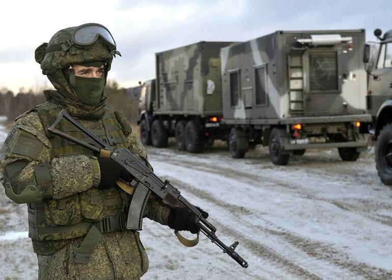 Belarus ordusu Ukrayna sərhədində hazırlığa başladı