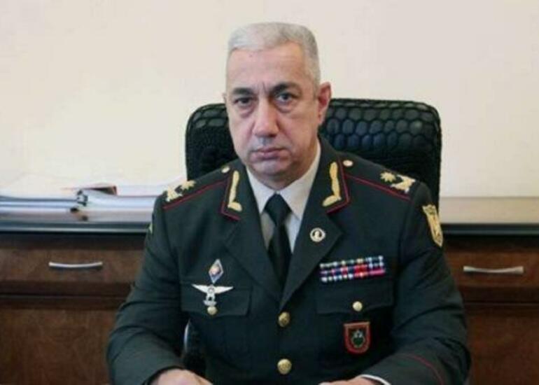 General vəzifəsindən azad edildi