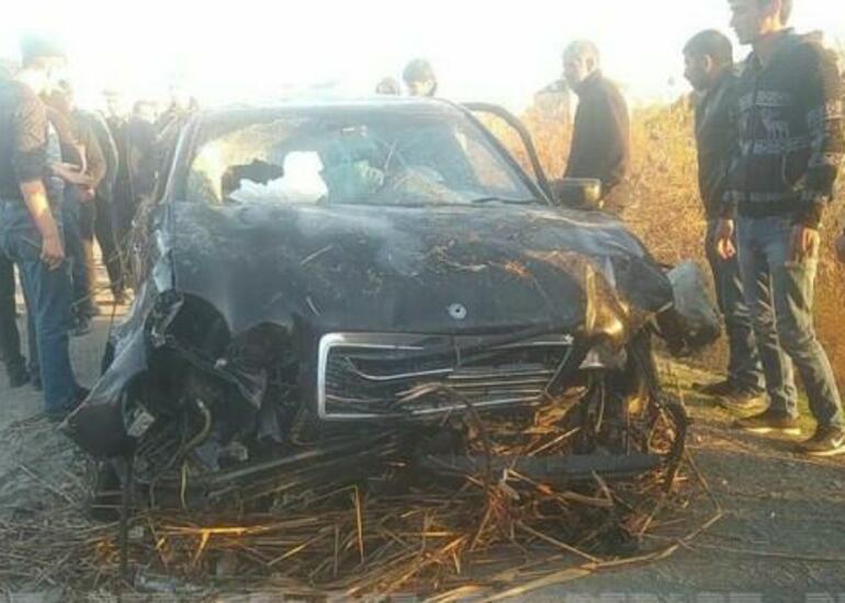 Qazi ağır qəza törətdi: 1 ölü, 5 yaralı
