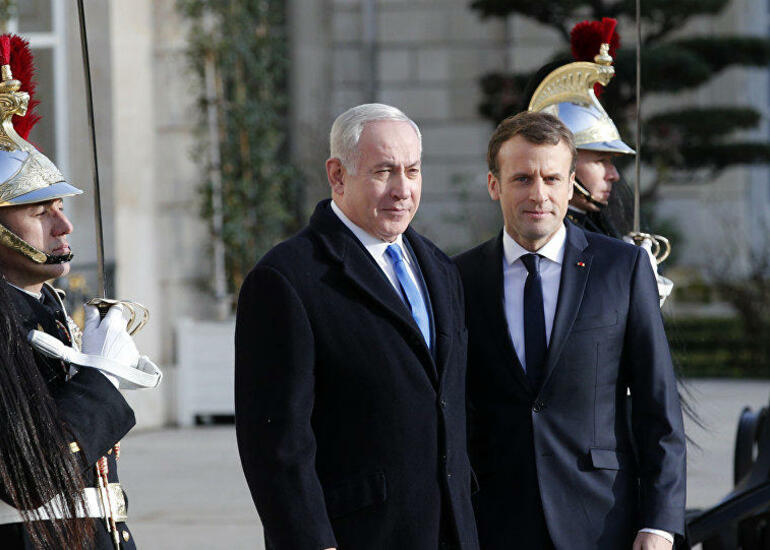Netanyahuya xəbərdarlıq: Makron hesab edir ki...