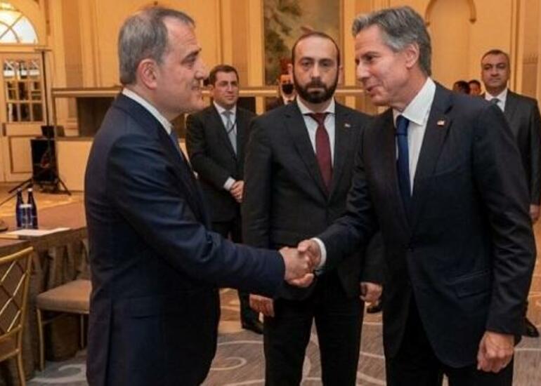 Bayramov, Mirzoyan və Blinken arasında üçtərəfli görüş olacaq