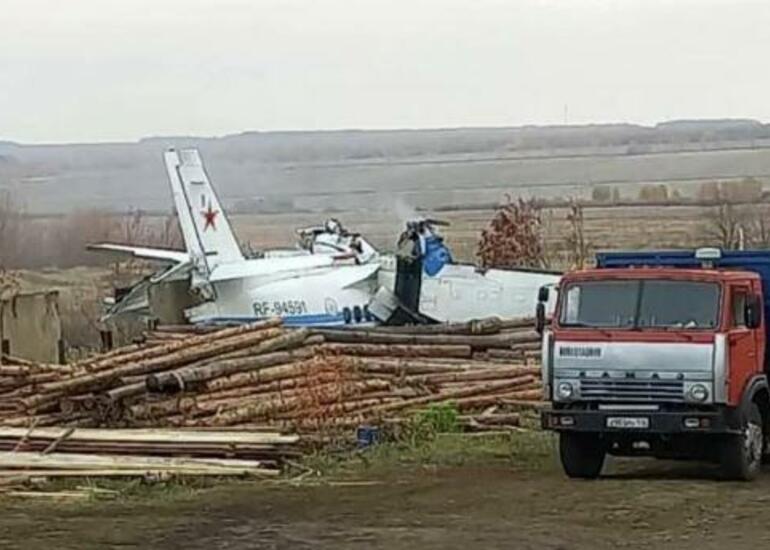 Rusiyada təyyarə qəzası: 3 nəfər öldü