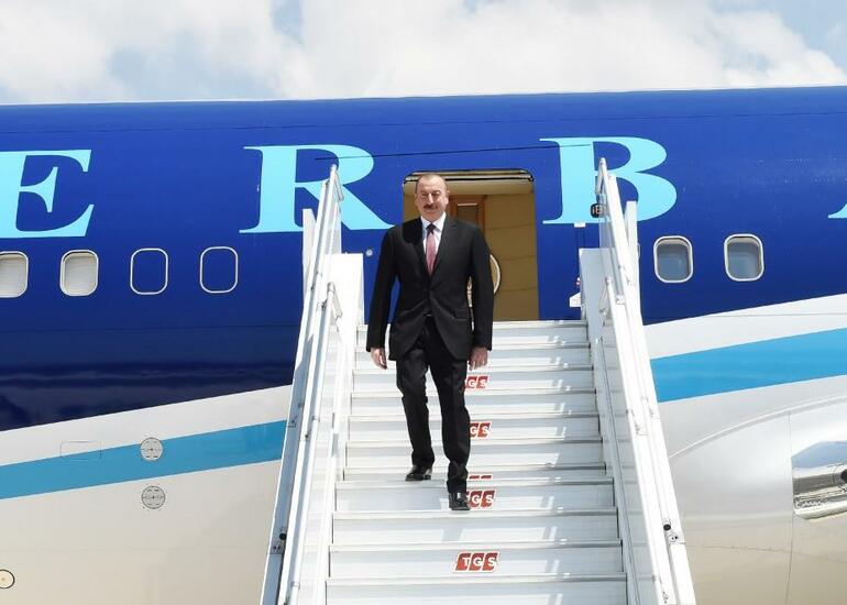 İlham Əliyev Böyük Britaniyada səfərdədir