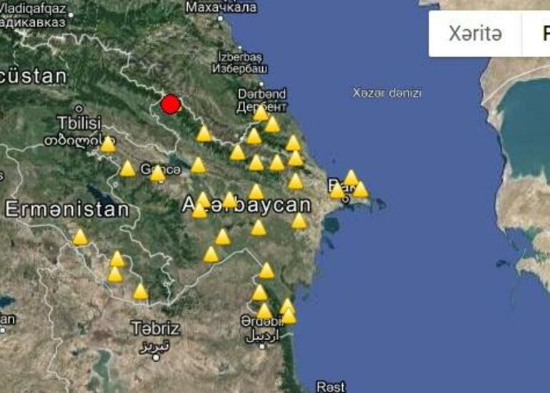 Gürcüstanda zəlzələ: Azərbaycanda da hiss olundu