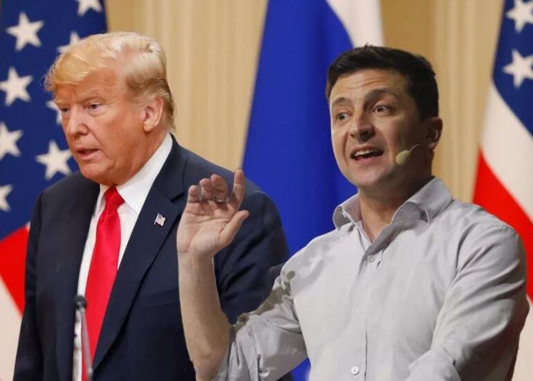 Zelenski Trampa görə Rusiyaya mesaj verdi