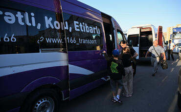 Şuşa şəhərinə növbəti köç karvanı yola salındı