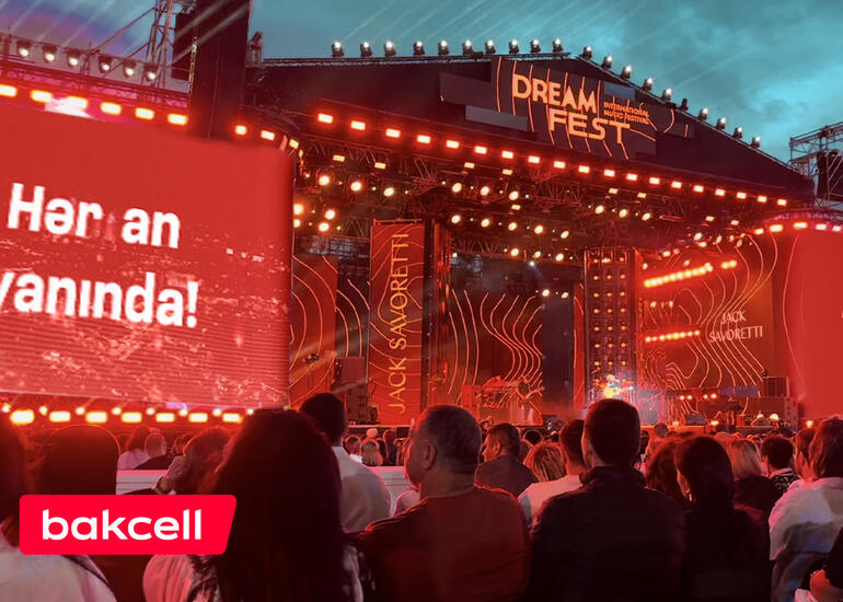 “Bakcell” ilə “Dream Fest” həyəcanı baş tutub