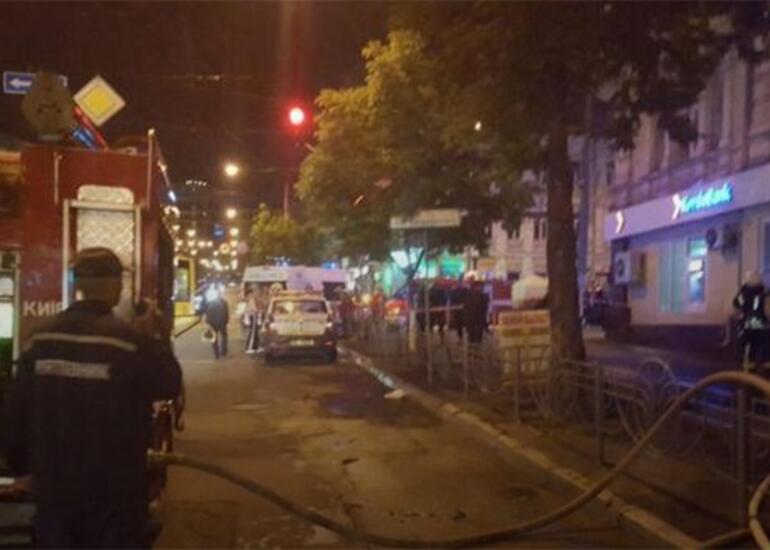 Kiyevdə güclü partlayış: Hücum xəbərdarlığı edildi
