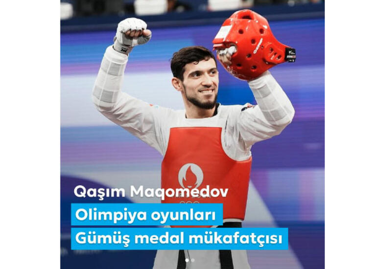 Mehriban Əliyeva taekvondoçumuzla bağlı paylaşım etdi