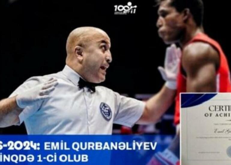 Paris-2024: Emil ən reytinqli hakim seçildi