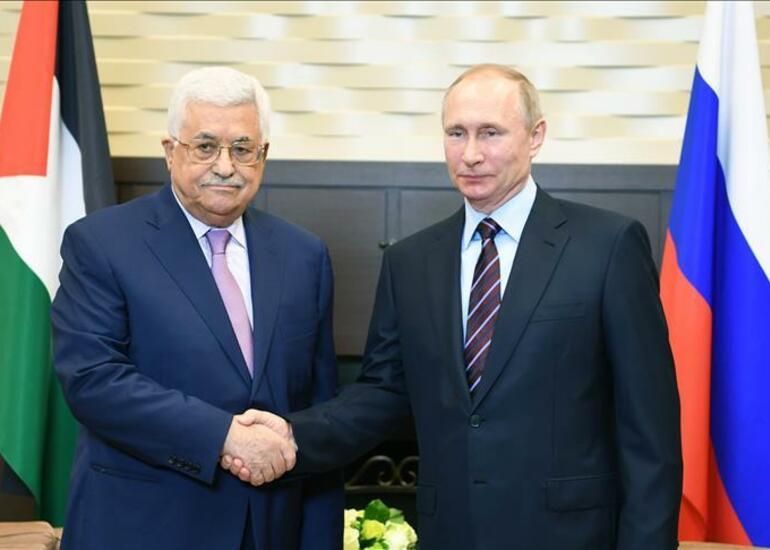 Putinlə Mahmud Abbas arasında görüş başladı