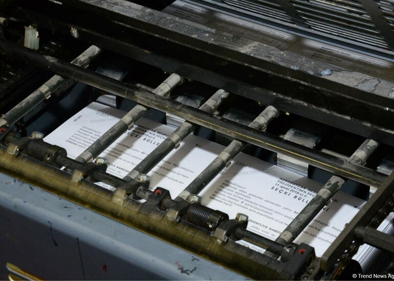6,5 milyon bülletenin çapına başlanıldı