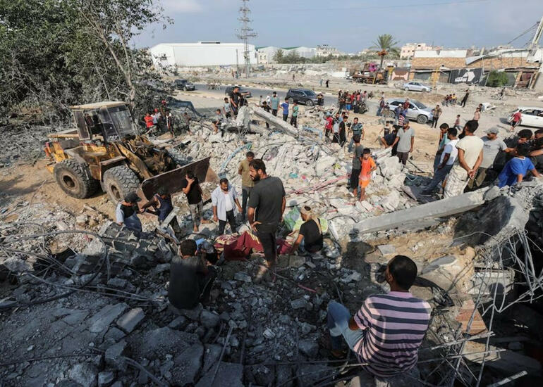 İsrail ordusu Qəzzada 10-dan çox HAMAS üzvünü məhv edib
