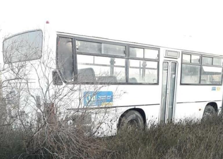 Sumqayıtda sərnişin avtobusu qəza törətdi: ölən var