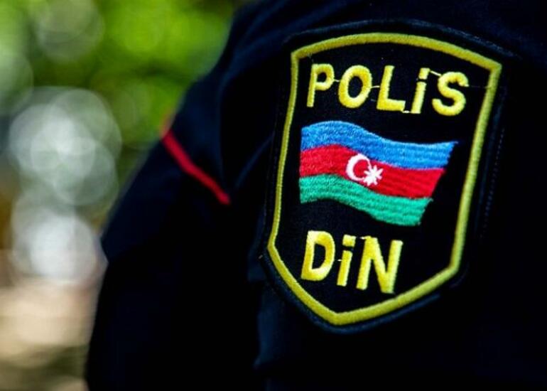 Polisə yalan məlumat verən şəxs saxlanıldı
