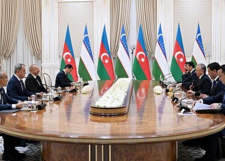 Prezidentlərin məhdud tərkibdə görüşü oldu