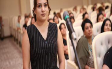 Səbinə Salmanovanın seçicilərlə növbəti görüşü baş tutub