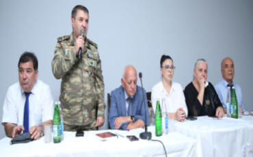 Səbinə Salmanovanın seçicilərlə növbəti görüşü