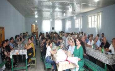 Səbinə Salmanovanın seçicilərlə növbəti görüşü