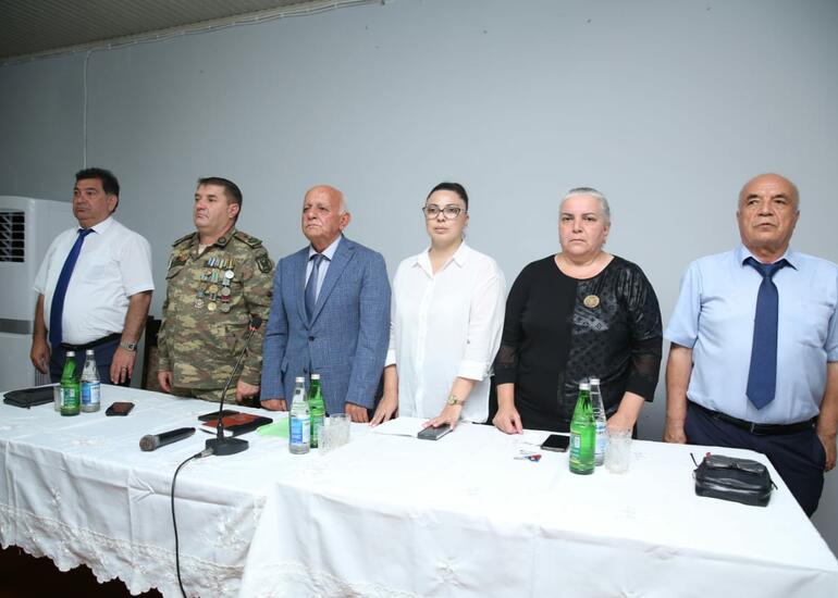 Səbinə Salmanovanın seçicilərlə növbəti görüşü