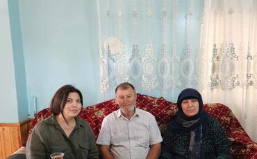 Səbinə Salmanova Vətən Müharibəsində qəhramanlıq göstərmiş şəhid ailələri ilə görüşüb