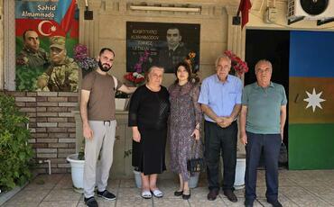 Səbinə Salmanova Vətən Müharibəsində qəhramanlıq göstərmiş şəhid ailələri ilə görüşüb