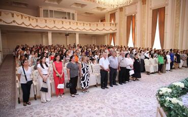 Səbinə Salmanova növbəti izdihamlı görüş keçirdi