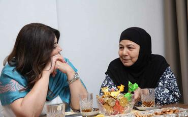 Səbinə Salmanova daha bir şəhid ailəsini ziyarət edib