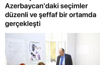 Ölkəmizdəki növbədənkənar parlament seçkiləri beynəlxalq mətbuatın diqqət mərkəzində olub