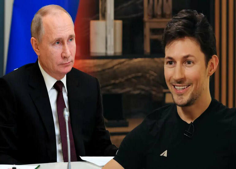 Durovun Bakıda olduğunu bilmirdim - Putin