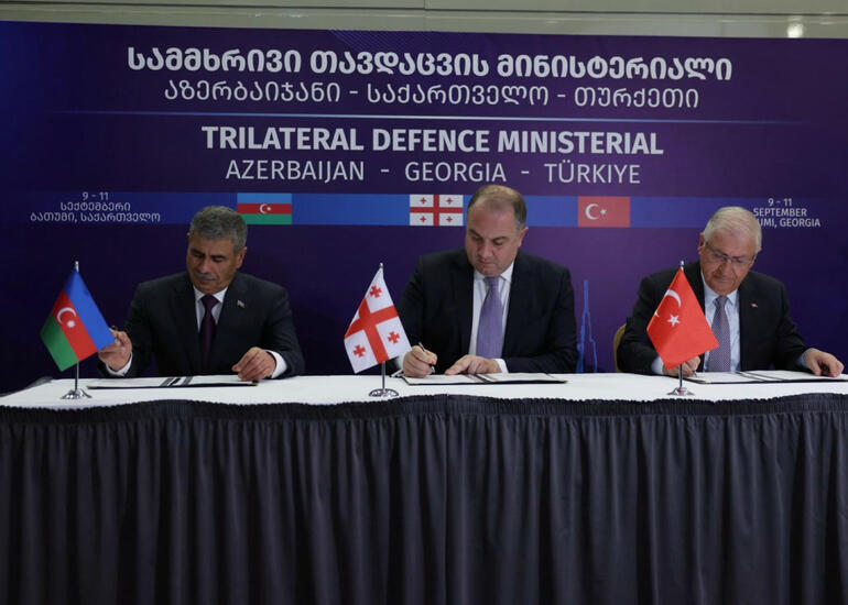 Türkiyə, Azərbaycan və Gürcüstan saziş imzaladı