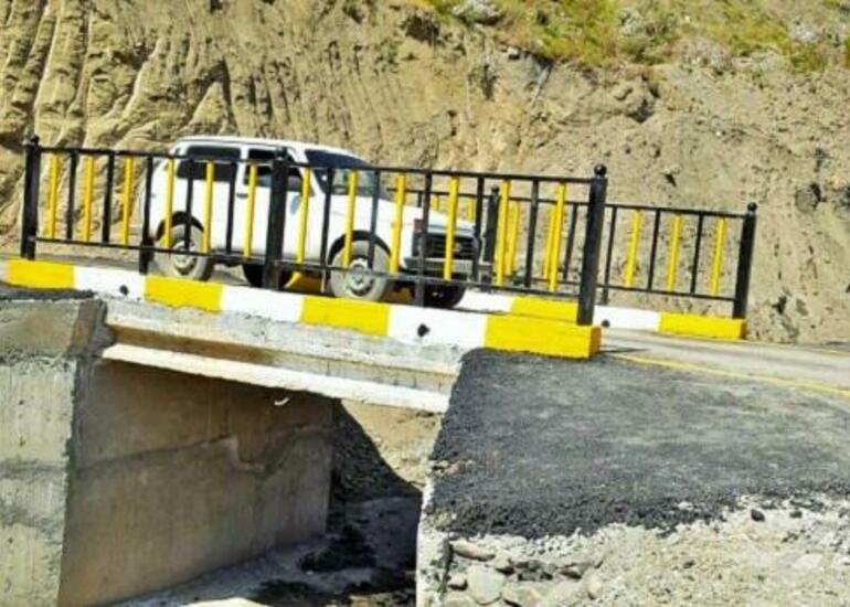 Bu kənddə yeni körpü istifadəyə verildi