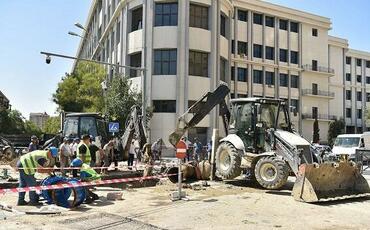 Bakıda yeni su və kanalizasiya layihələri icra olunur - Video