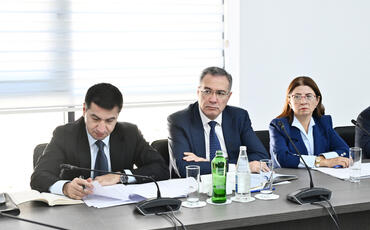 Əlaqələndirmə Qərargahının növbəti iclası Kəlbəcər şəhərində keçirilib