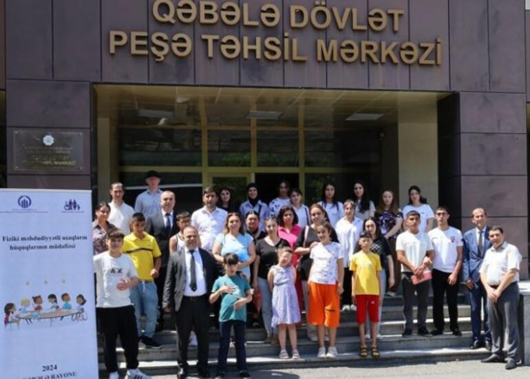 Fiziki məhdudiyyətli uşaqlarla bağlı layihə yekunlaşıb