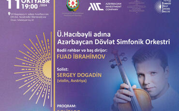 Məşhur violin ifaçısı filarmoniyada konsert verəcək