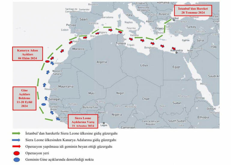 Sierra Leoneyə narkotik aparan gəmidə İki Azərbaycan vətəndaşı saxlanılıb