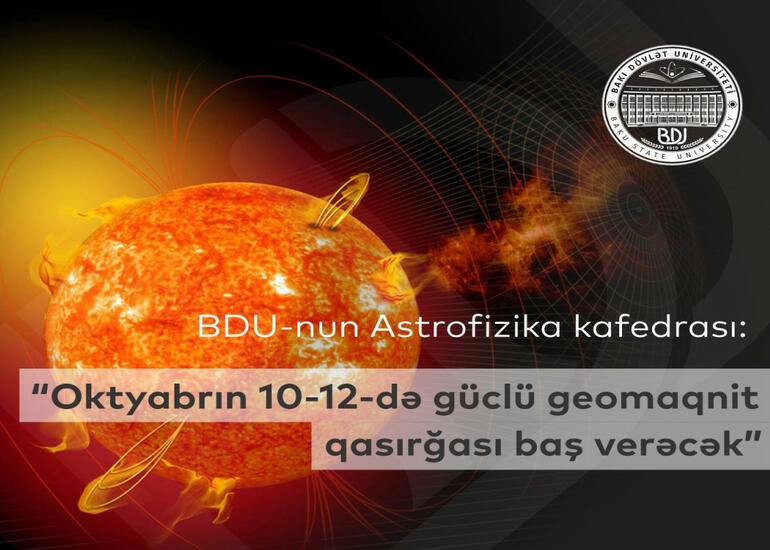 Güclü geomaqnit qasırğası baş verəcək