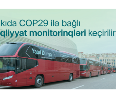 COP29-la bağlı monitorinqlərin aparılması üçün Bakının bəzi küçələrində hərəkət istiqaməti dəyişdiriləcək