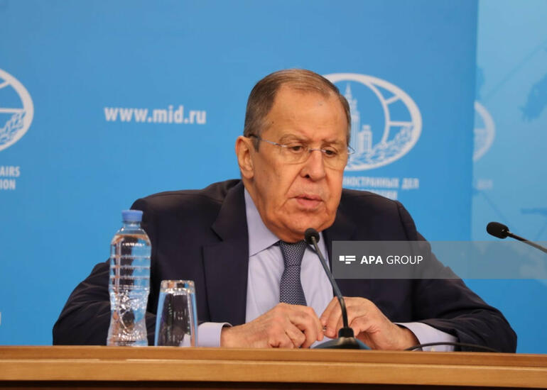 Lavrov: Qərb ölkələrinin hərbçiləri çoxdan Ukraynadadırlar