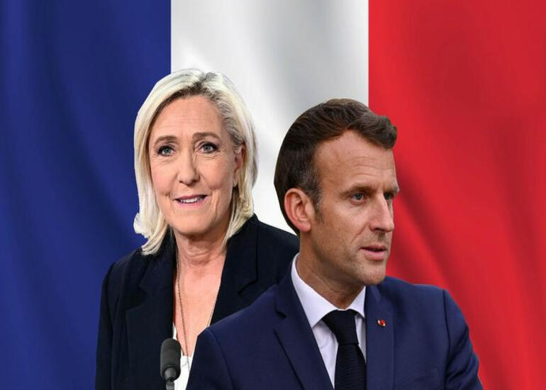 Marin Le Pen: Makron bir siyasətçi kimi tükənib