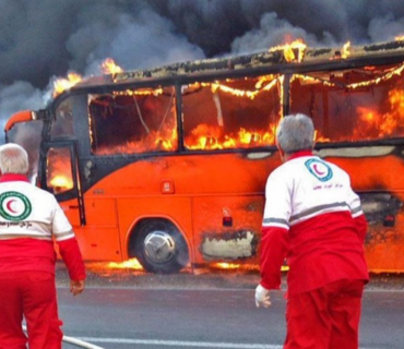 İranda avtobus yanacaq daşıyan maşınla toqquşub, 9 nəfər ölüb