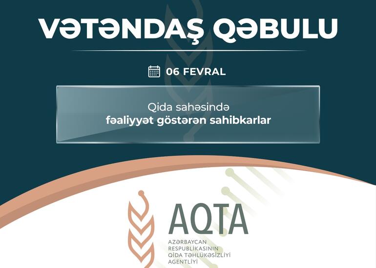 Qoşqar Təhməzli qida sahəsində fəaliyyət göstərən sahibkarları qəbul edəcək