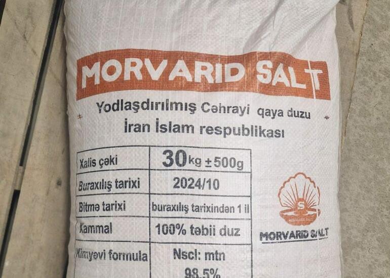 “İlğım” əmtəə nişanlı saxta “Himalay duzu” satışdan geri çağırılıb