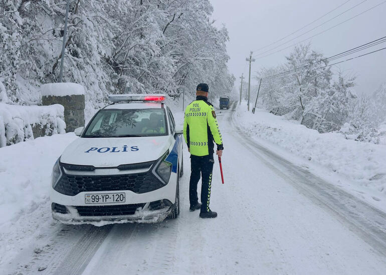 DİN: Polis gücləndirilmiş rejimdə çalışır